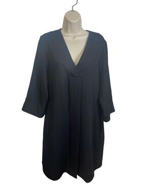 COS Women's SIze 12 Black Midi Dress